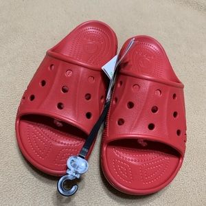Croc slides brand new with tags size 6